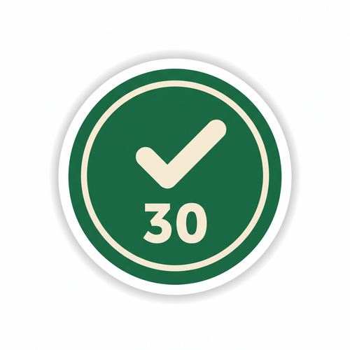 30-Day Warranty